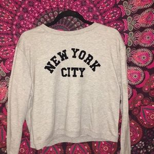 Cute short grey long sleeve